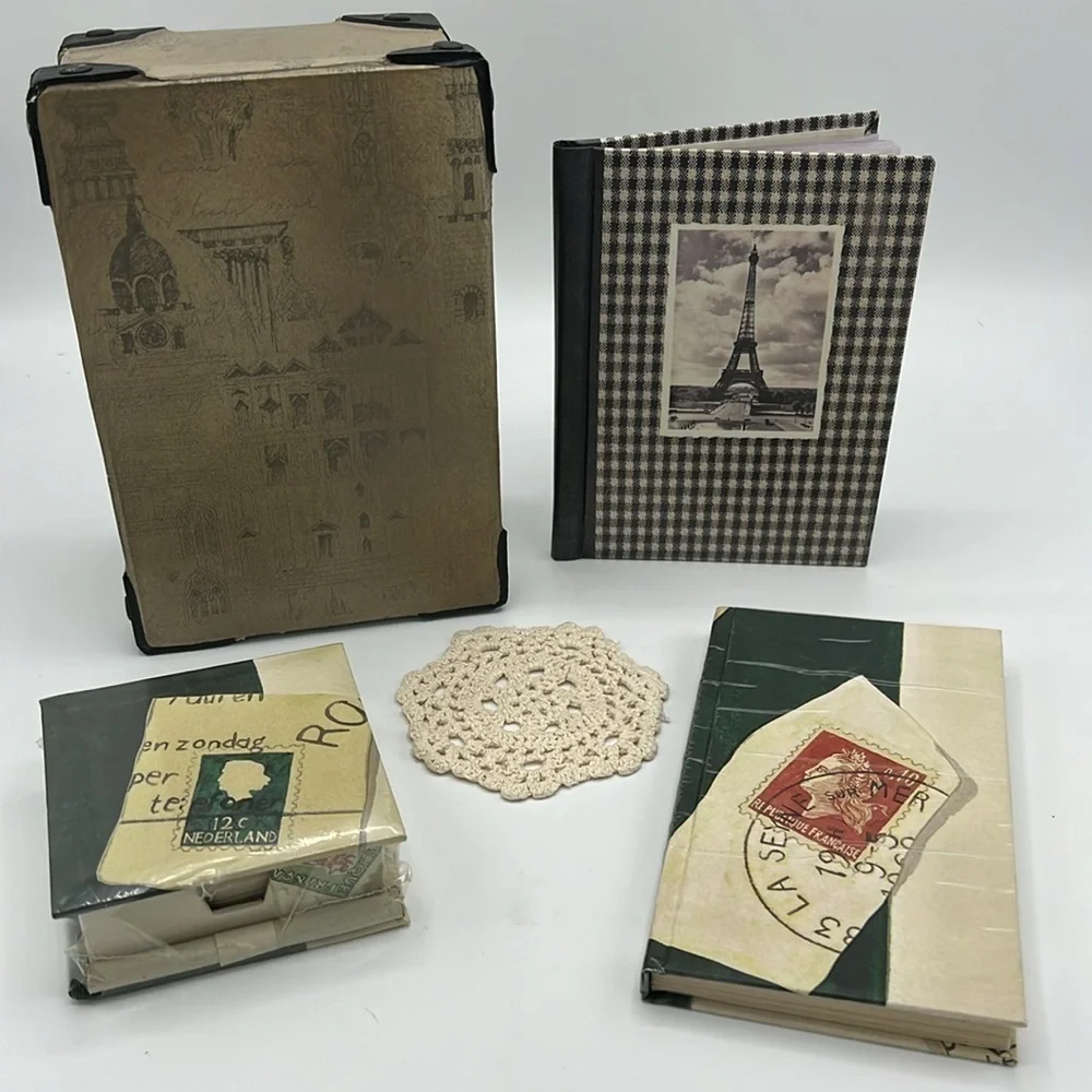 TRAVEL DECOR SET with JOURNAL AND PHOTO ALBUM